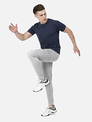 Image of BULLMER Trendy Pack of 2 Cotton Blend Active Athleisure Trackpants for Men.