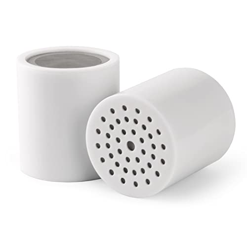 Listado de Cartuchos de filtrado para el agua que Puedes Comprar On-line. 48 Cartucho de Filtro de Ducha 17 Etapas - 2 Paquete Cartuchos de Purificador de Agua para Elimina Cloro, Impurezas y Olores Mejora la Salud de Piel y Cabello para Todo Cabezas de...