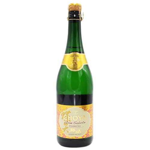 Choya Original Sparkling japanischer Pflaumenwein (Weinhaltiges Getränk, Ume Frucht, prickelnd, fruchtig, leicht süß, 5,5% vol.) 1er Pack (1 x 0,75 l)