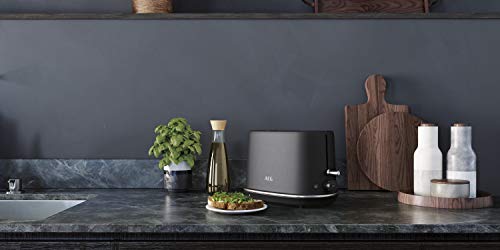 AEG T7-1-6BP Toaster / 7 Bräunungsstufen / Auftauen / Aufwärmen / Aufbacken / Brötchenaufsatz, Staubschutzdeckel / Lift… – Bild 3