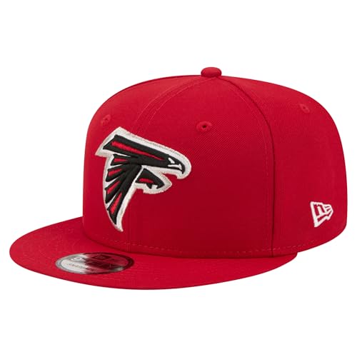 New Era Men's Red Atlanta Falcons 9FIFTY Snapback Hat
