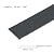 Matte Black Peel and Stick Wall & Molding Trim, Flexible DIY Strip for Mirror, Floor, Cabinet, Ceiling, Tile Edge (16.4 ft x 0.8 inch)