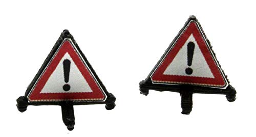 Modellbau Warndreieck - 2 Stück - Modellbau 1:32
