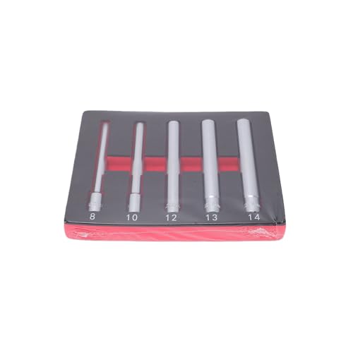 Vaso hexagonal extralargo 3/8 para alcanzar tornillos profundos de 8 a 14 mm 3