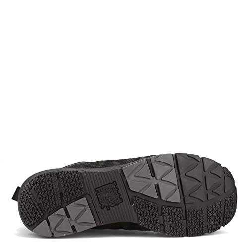 Image of Timberland PRO Men's Radius Composite Safety Toe Industrial Athletic Work Shoe, Black /High-Viz, 13 W