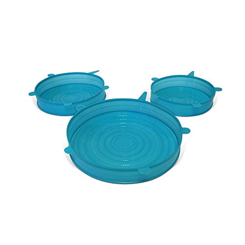 Durandal Couvercles hermétiques et extensibles en silicone Silic'o Fresh