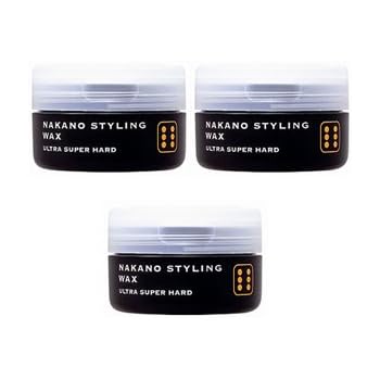 Amazon X3個セット ナカノ スタイリング ワックス 6 ウルトラスーパーハード 90g ナカノスタイリングワックス02 スタイリング Styling Nakano 中野製薬株式会社 Nakano ナカノスタイリングワックス ヘアワックス ポマード 通販