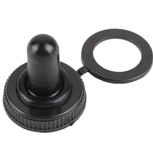 Couvercle d'interrupteur à bascule 12mm en acier inoxydable x5