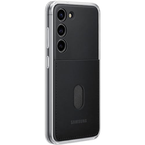 Samsung Coque avec Cadran renforcé G S23,Noir