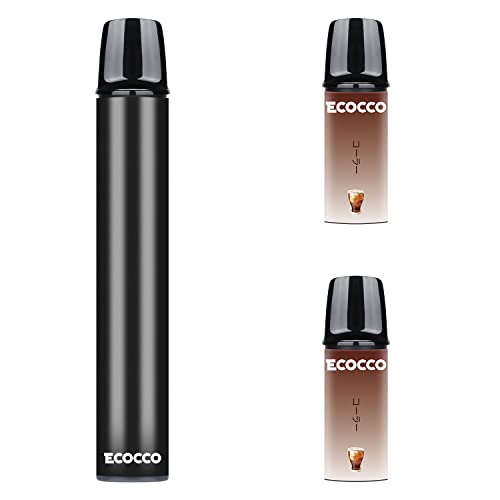 ECOCCO 電子タバコ ベイプ バッテリー 本体 ポッド VAPE POD ミニシーシャ コーラ Cola フレーバーポッド M16交換用カートリッジ 吸引回数約450回/個 スターターキット 取扱簡単 持ち運びに便利 爆煙 水蒸気タバコ 禁煙サポート