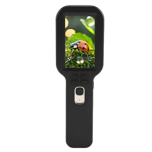 Microscopio digital portátil aumento 5X-500X con pantalla de 3.0 pulgadas para inspección de joyas