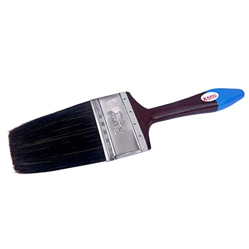 KAPIL Wall Paint Brush 75 mm BLACK HOG HAIR suitable for oil and water based paints and CLEANING PURPOSE.