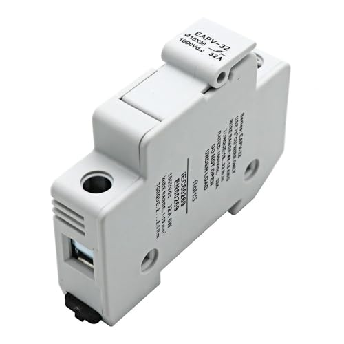 Porte-fusibles CC photovoltaïque 10 x 38 mm idéal pour sécuriser l'électricité du camping-car