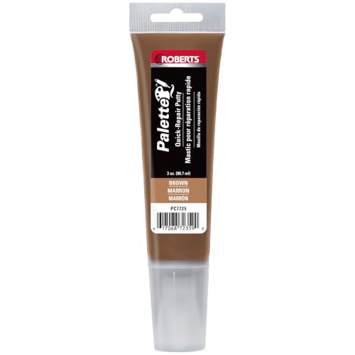 ROBERTS Palette Quick-Repair Putty for Wood, Laminate &amp; Vinyl - Brown