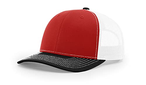 Image of Richardson 112 Trucker Hat - Premium Blank Baseball Cap, Adjustable Snapback Hat - Structured Six Panel Richardson Blank Hats