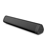 XTREME Solo Bluetooth Soundbar, Works with Multiple Devices: Smartphones, Tablets, Laptops. Blu-Ray/DVD Players, Hands-Free Calls, Rechargeable, Micro-SD Card/USB Flash Drive Support