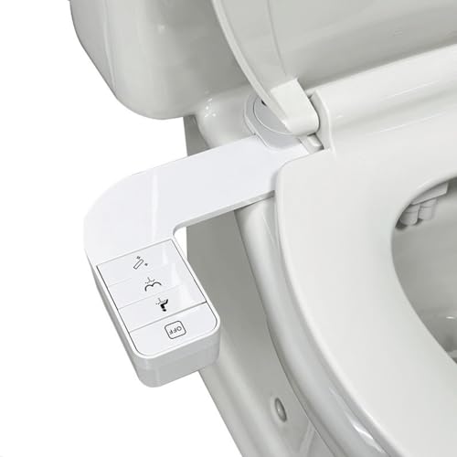 Abattant lavant Clean Body pour stopper le papier WC fixation rapide sans prise