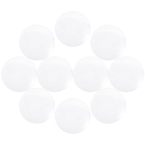 Verre de montre rond pour laboratoire SHINEOFI 10 pièces diamètres assortis