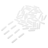 WEKADRIN Spülmaschinenschutz Reparaturset Silikon Schraubverschlüsse Spülmaschinen-reparaturspitzen-zinken-kit Runde Endkappen Zinkenkappen Für Die Spülmaschine Weiches Gummi Weiß