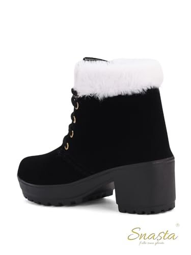 Image of black boots for women
