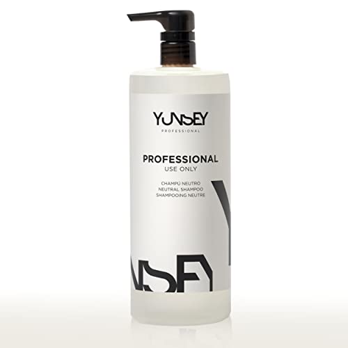 Yunsey - Shampoing Neutre - Sans Parfum - 1000 mL - Usage Fréquent - Soin Cheveux - Produit Capillaire - Gamme Professionnelle Cover