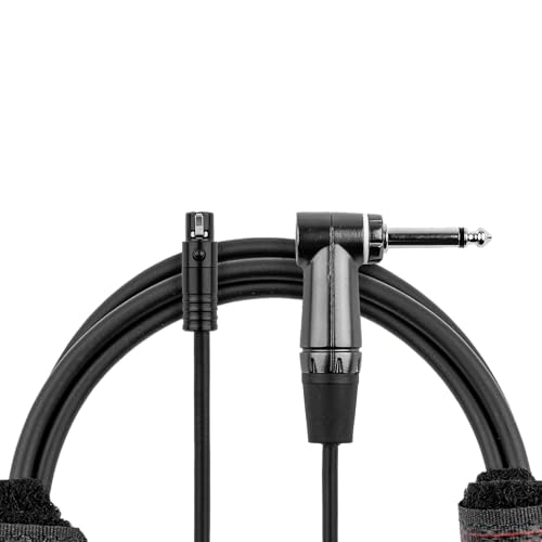 Câble d'instrument TA4F Cableworks antibruit avec connecteur Jack coudé haute fidélité 0,9m