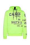 Camp David Herren Hoodie mit Logo Rubber Prints