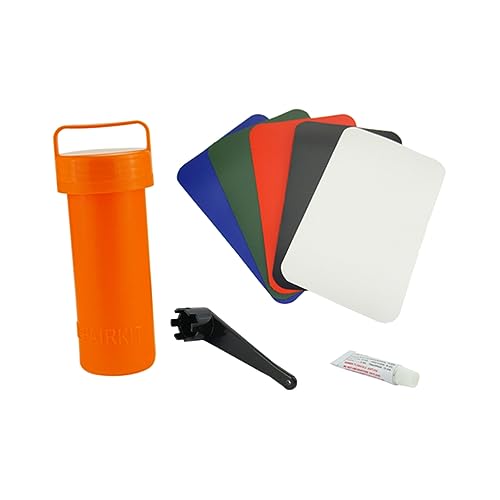 Kit réparation fuites bateau pneumatique kayak canoë colle rustine Yardwe