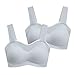 Brassière Naissance Coton Jeunes Dames 2 pièces sans Couture sans Monture Style de réservoir Soutien-Gorge beauté Dos Enveloppement Amovible Poitrine Coussin Quotidien Vibrante
