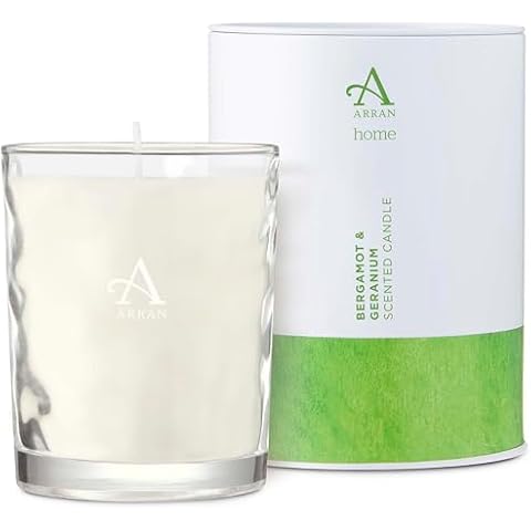 Arran Bergamot & Geranium Scented Candle Cover