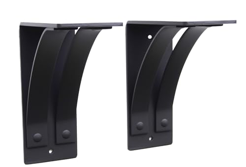 2 Pack Premium Mantel Bracket Corbels, 4