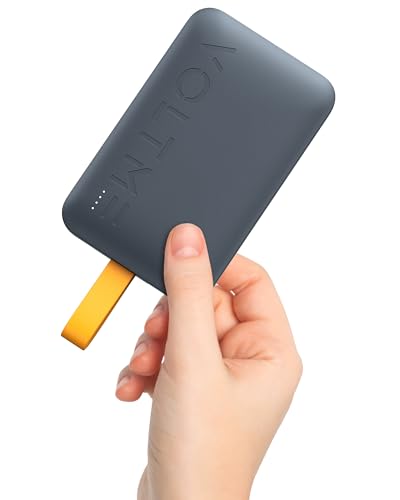 VOLTME Portable Charger, Slimmest 10000mAh 5V/3A Power Bank, 22.5W High-Speed Charging Battery Pack, 3 Output USB Type C Power Bank Compatible with iPhone 16 15 14 13 12 Samsung S22 S21 Google