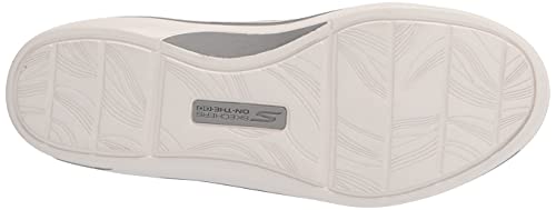 Skechers Womens Arch Fit Uplift - Perceived Loafer Flat, Grey, 7 Us #TOP3