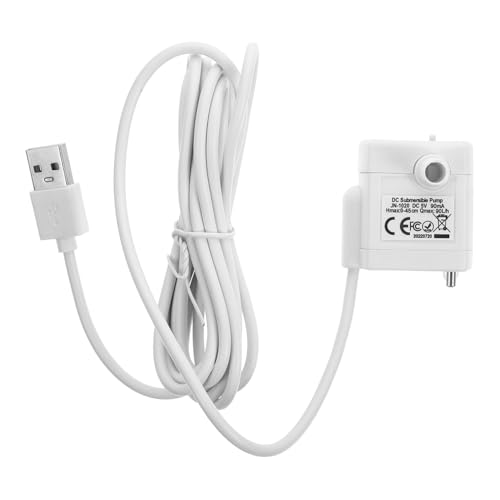 Bomba de fuente para mascota Healifty USB ajustable y silenciosa