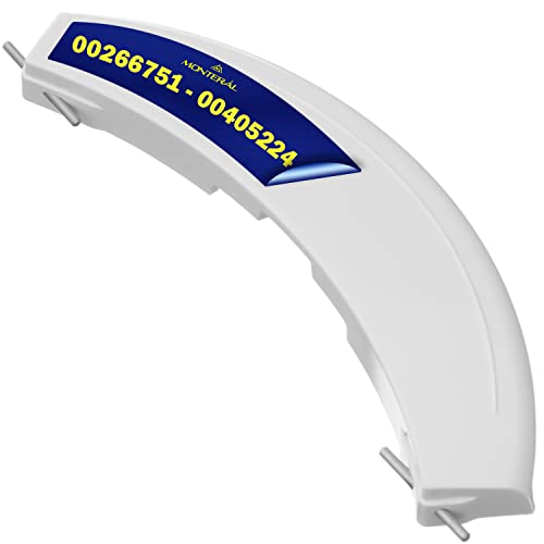 MONTERAL Tirador Puerta de Lavadora - 00266751 00405224 276751 para Bosch para Neff para Siemens - Cierre Puerta Lavadora - Garantía de 10 Años