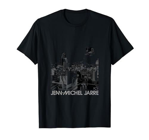 Photo de Jean-Michel Jarre Logo « Ville inversée » T-Shirt