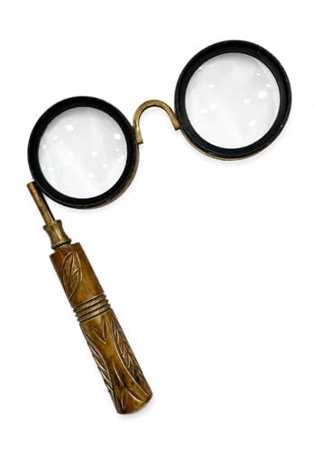 Antique Brass Handheld Lorgnette