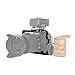 NICEYRIG Camera Cage for Panasonic Lumix S1 S1r, with Quick Release NATO Rails & 1/4 3/8 Locating Holes- 316