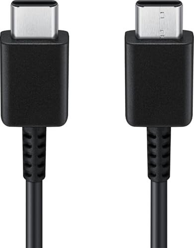 Image of Original 45W USB-C Superfast Charger Adapter with Cable Compatible with Samsung Galaxy Series - Compatible with S23A54 5GA13F14F23(Black) with SIX Months Replacement Warranty