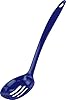Reston Lloyd Melamine Slotted Spoon Kitchen Utensil, Premium Quality Utensil with Heat Resistant Ergonomic Handle, Durable BPA-Free Plastic, 11.5 inch long, One Piece, Indigo #1