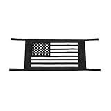 BFOIRAE Us Flag Car Roof Yj Jk Black for Jeep for Wrangler 1997-2019 Front Rear
