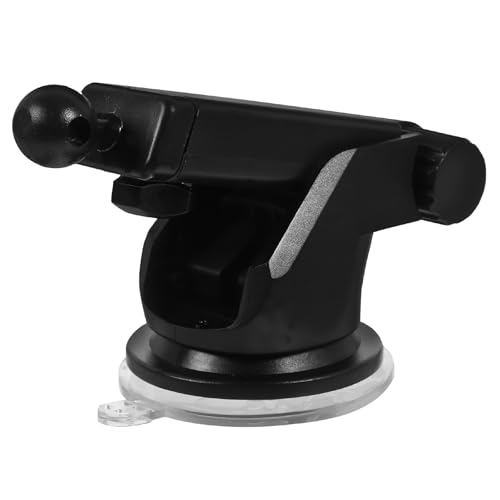 Amosfun Soporte de Ventosa para Teléfono de Coche Poste Retráctil Ajustable, Base de Gel de Silicona 17mm, Accesorio para Dashcam y Teléfono Móvil, Montaje 360° para Uso en Automóvil