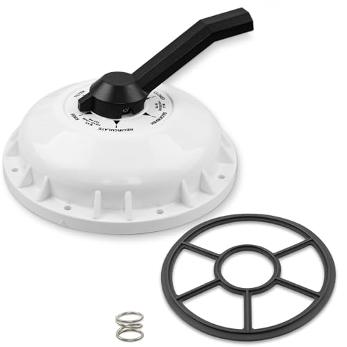 272422 Top Valve Assembly Compatible with 2-Inch HiFlow Multiport Valve Diverter Pool Filter 261049 261050 261142 Top Valve Kit for Pentair with 272409 Diverter Seal & 272400 Compression Spring