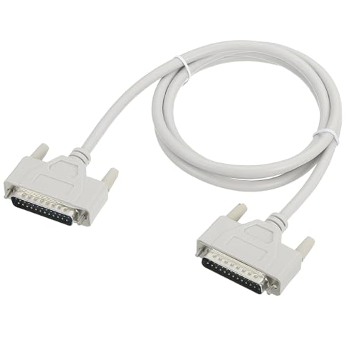 Câble imprimante DB25 pour brancher un vieux scanner beige sur port parallèle de bureau 1,4m