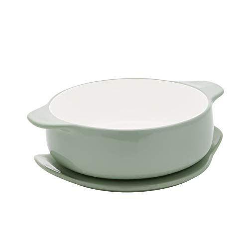 Kitchenaid Vitrified Stoneware Round Baker, 2.25-Quart, Pistachio #TOP2
