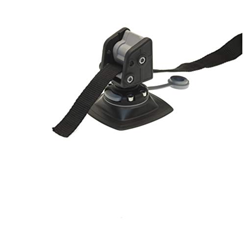 Fasten-Ankerbefestigung Seilbefestigung (max. 8 kg Traglast) für Boote, Farbe:schwarz