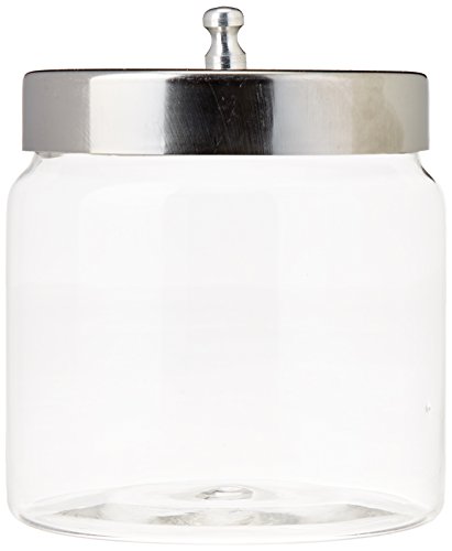 Grafco Glass Sundry Jars with Lids, 4 x 4", Medical Dressing Storage (6 Count)