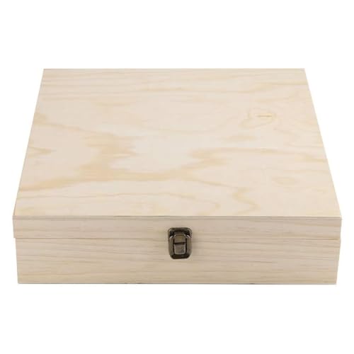 Boîte pour huiles essentielles Rengue en bois durable 13,78 pouces - 5