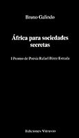 Africa para sociedades secretas (Spanish Edition) 8489795754 Book Cover