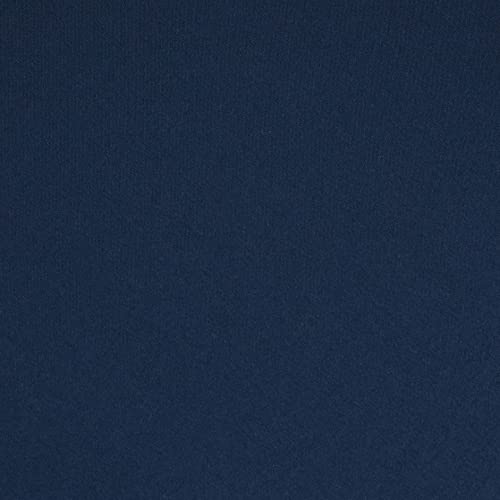 Image of Amazon Basics 2-Piece All-Season Down-Alternative Comforter Bedding Set, Pinch Pleat Design with Piped Edges, Twin /Twin XL, Navy Blue